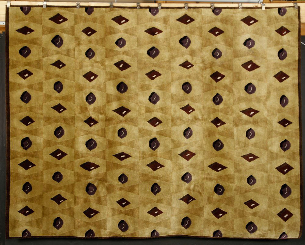 Modern Nepal Rug: Modern Nepal rug, 8' x 10'. Provenance: From a MA collection.