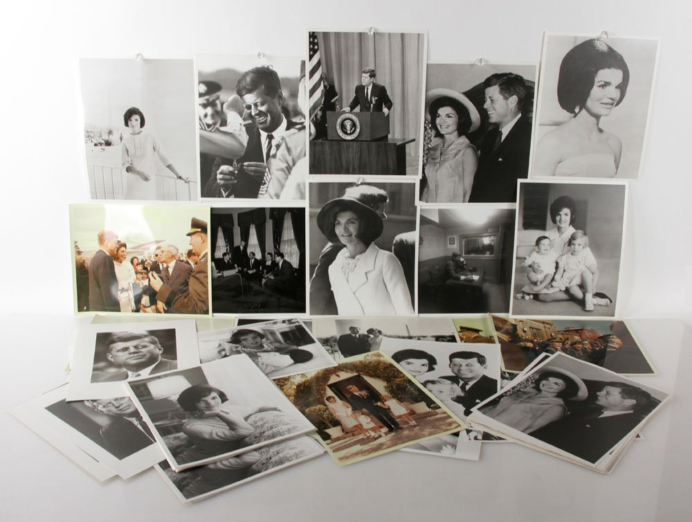 Stoughton, 60 Photographs: Cecil W. Stoughton (American 1920-2008), sixty photographs related to President John F. Kennedy and the White House, mostly signed CA 1960, 10 1/2 x 8 1/2". Provenance: From a CT collector.