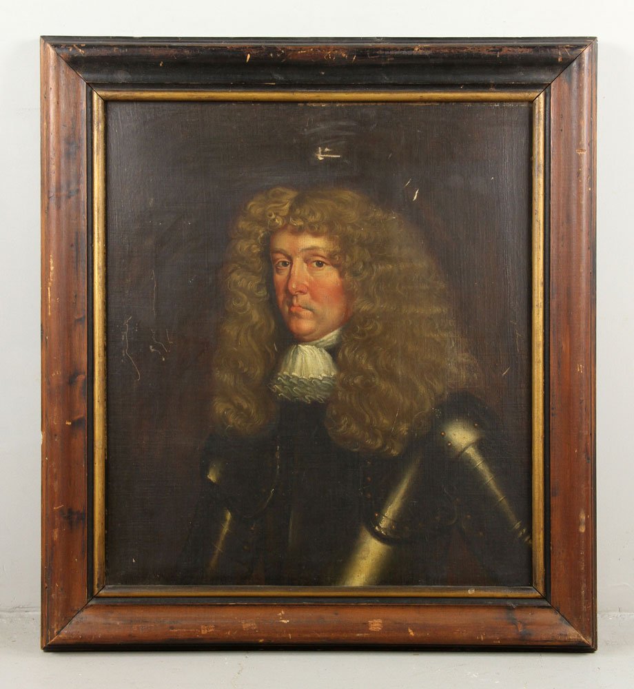 Portrait of the Earl of Montrose, O/C: Portrait of the Earl of Montrose, oil on canvas, 28 1/2" h x 25 3/4" w (view), 34" h x 31" w (frame). Provenance: From the unreserved estate of a prominent Los Angeles attorney.
