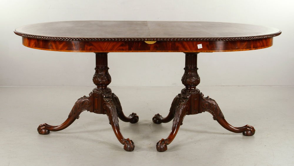 Early 20th C. Mahogany Dining Table (1 of 6)