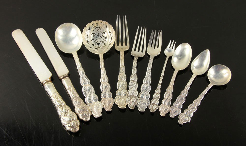 Tiffany and Co. "Ailanthus-Atlantis" Sterling Flatware (1 of 10)