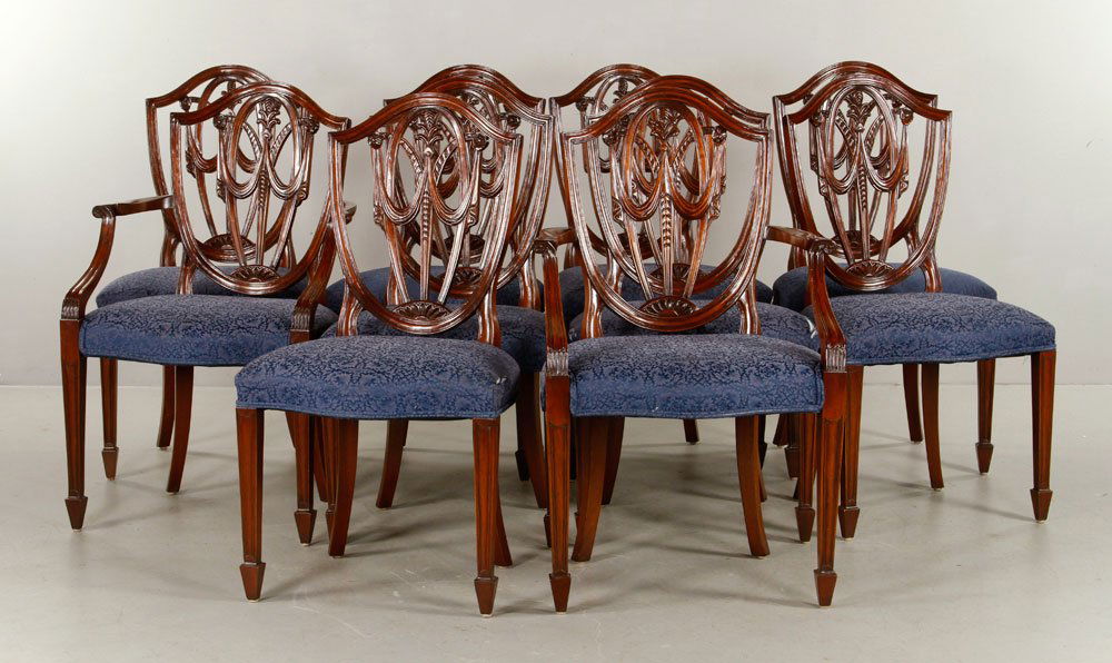 10 Mahogany Chairs (1 of 4)