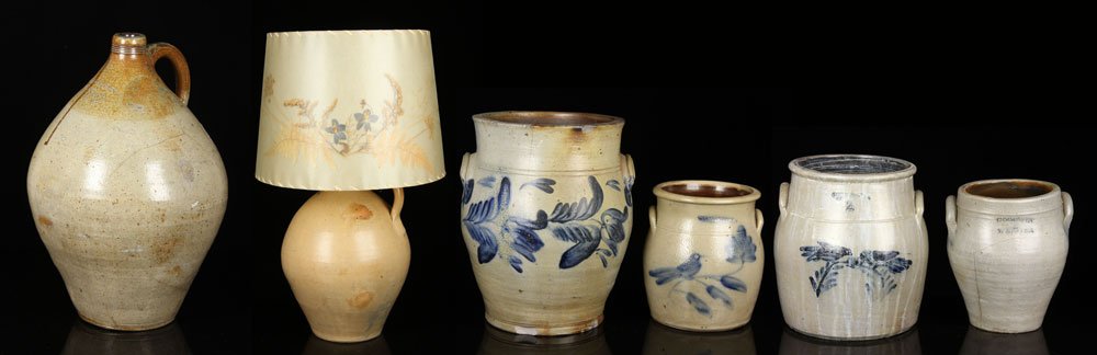 5 Stoneware Jars (1 of 8)