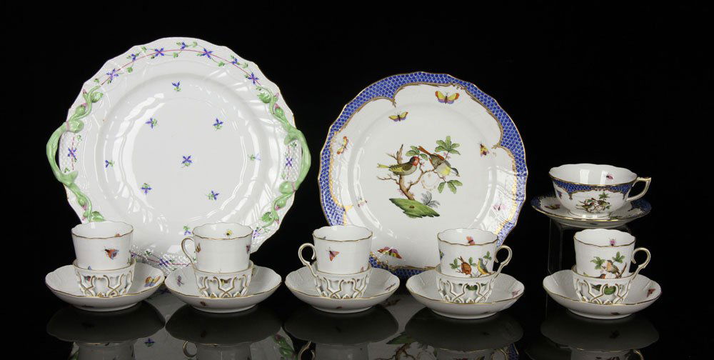 Lot of Herend Hungary China (1 of 5)