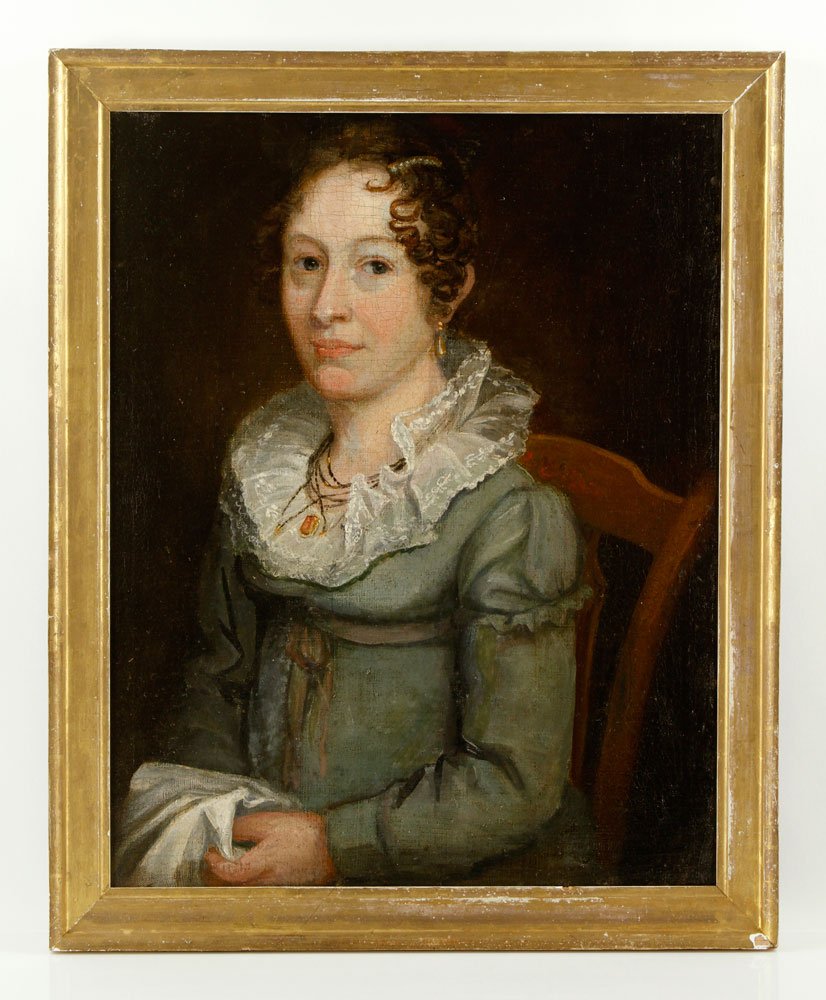 Portrait of Mary W. McClennen, O/C (1 of 5)