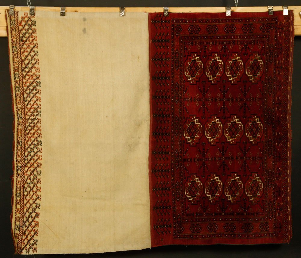 Antique Turkmen Carpet (1 of 4)