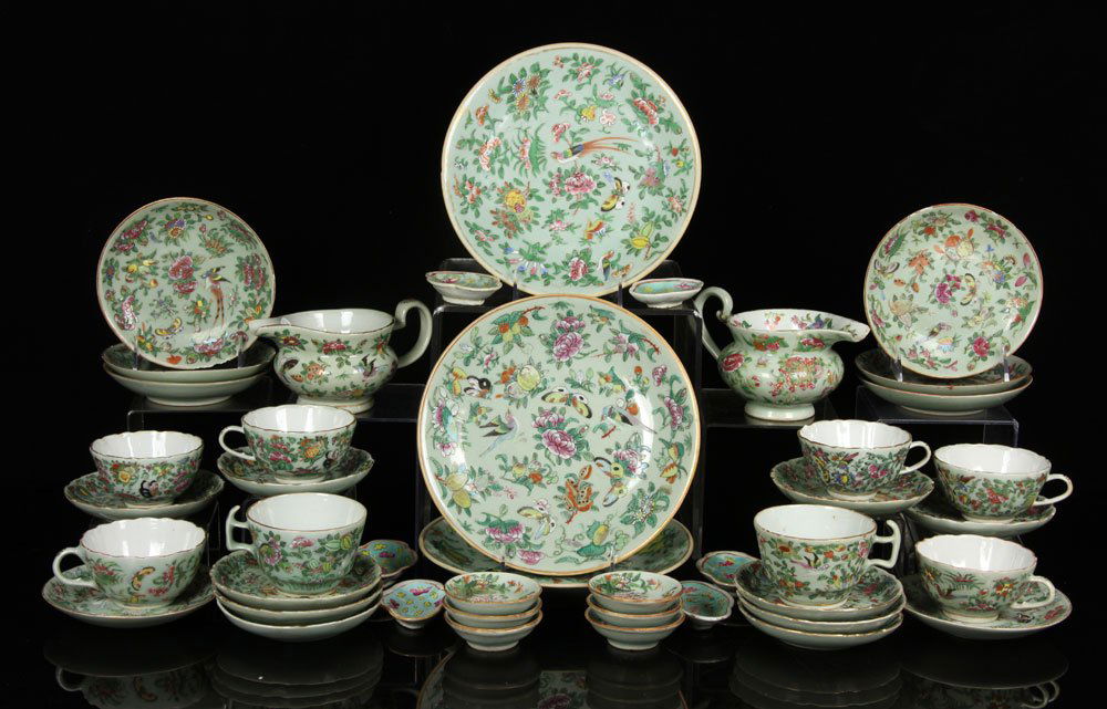 Lot of 19th C. Chinese Celadon Items (1 of 5)