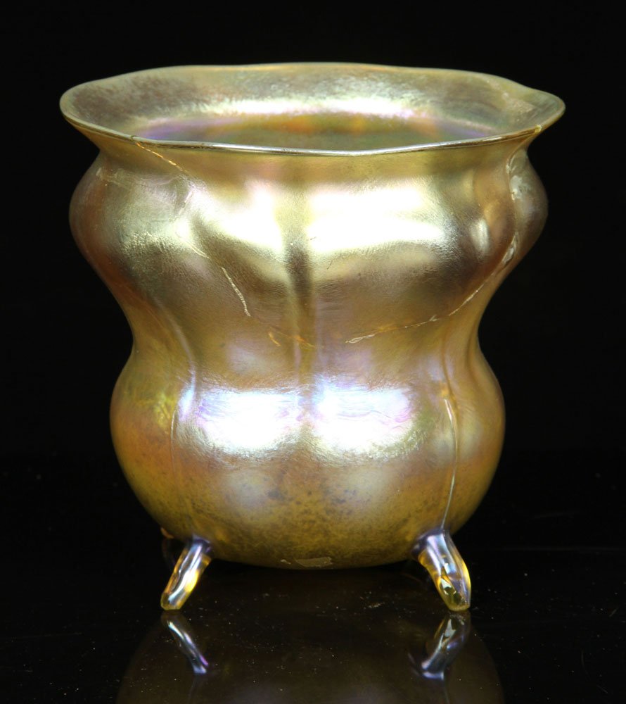 Tiffany Art Glass Vase (1 of 5)