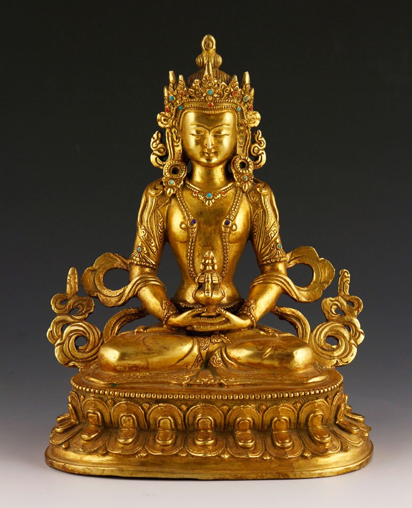 Gilt Bronze Buddha (1 of 5)