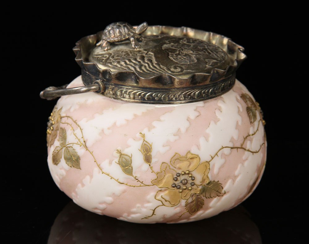 19th C. Mt. Washington Biscuit Jar (1 of 5)