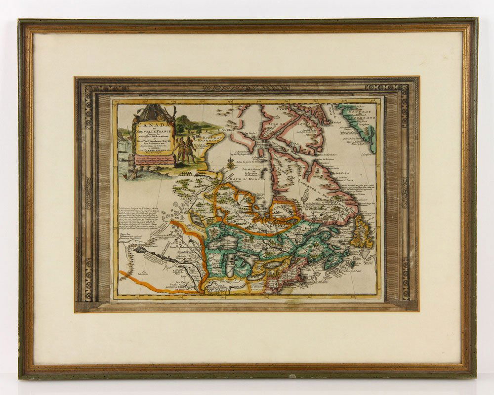 Chez Pierre Vander, "Nouvelle France," Map (1 of 5)