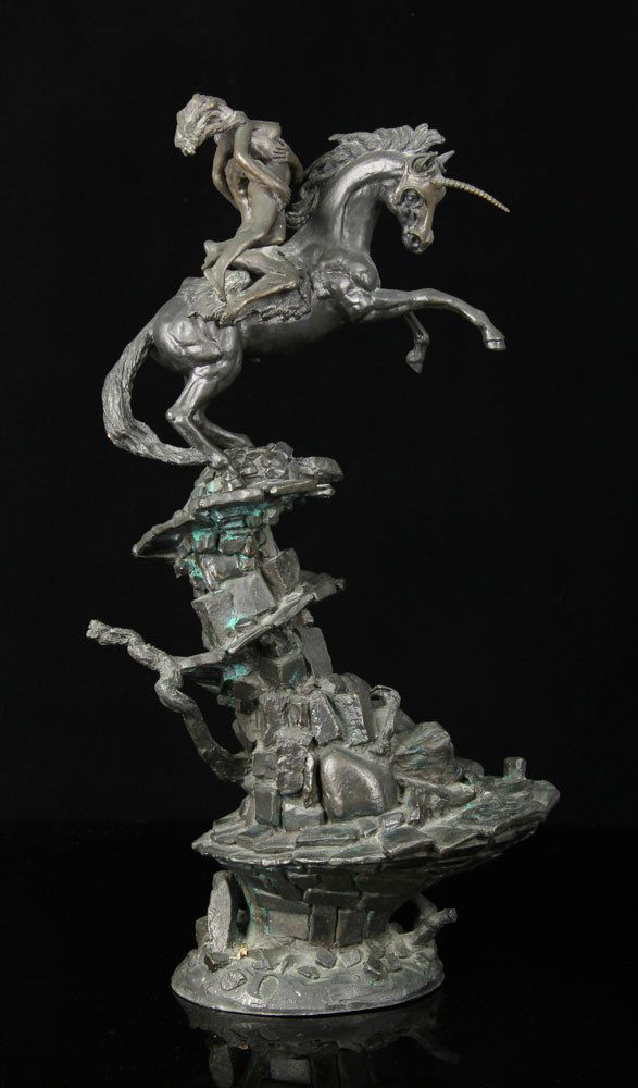 20th C. Bronze Figural Sculpture (1 of 5)