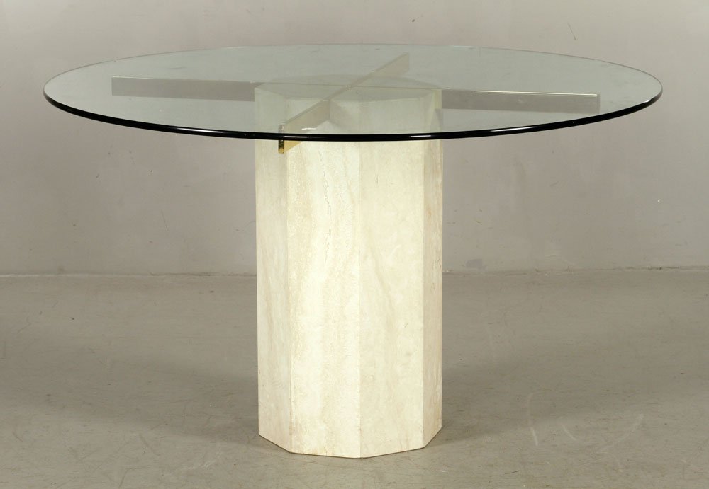 Roche Bobois Travertine Table (1 of 5)