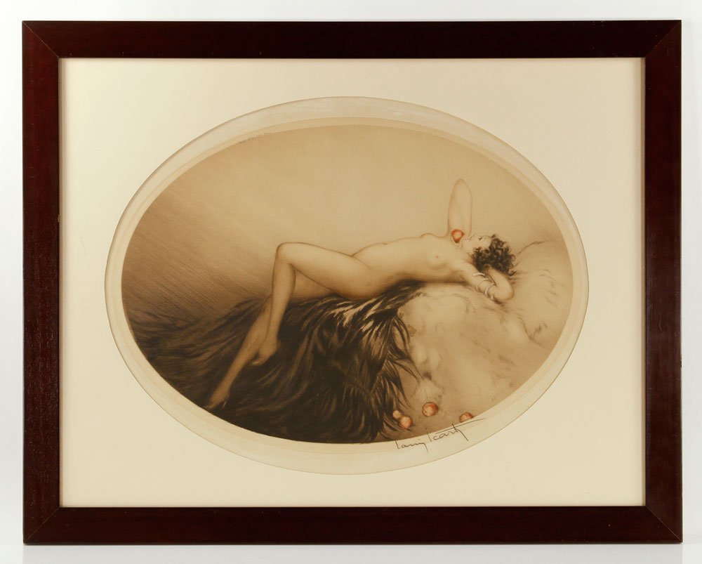 Icart, "Eve," Etching (1 of 5)