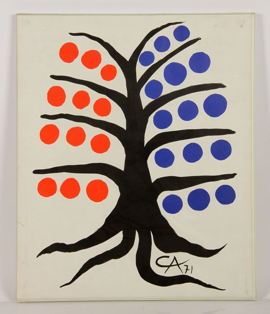 Calder, "Tree," Lithograph (1 of 6)