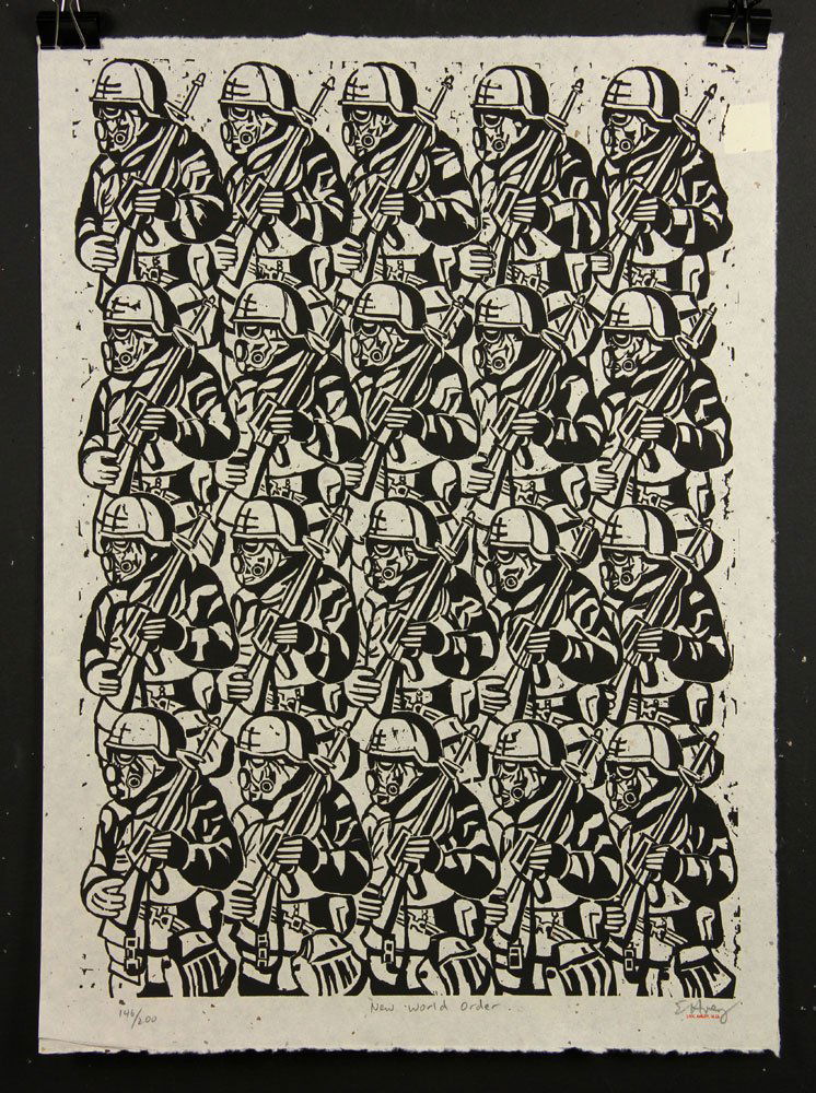 Avery, "New World Order," Print (1 of 5)