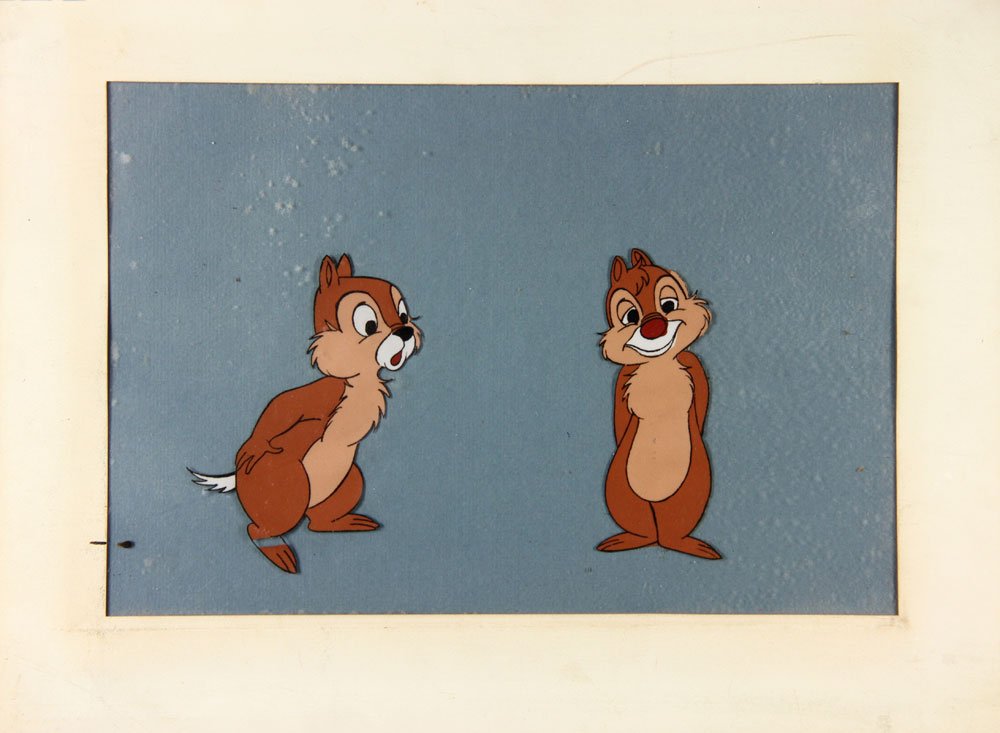 Walt Disney Chip and Dale Animation Cel (1 of 5)