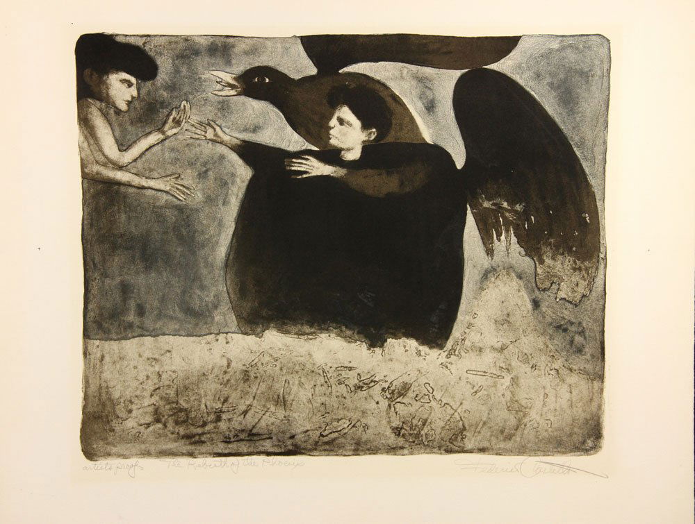 Castellon, "Rebirth of the Phoenix," Lithograph (1 of 5)