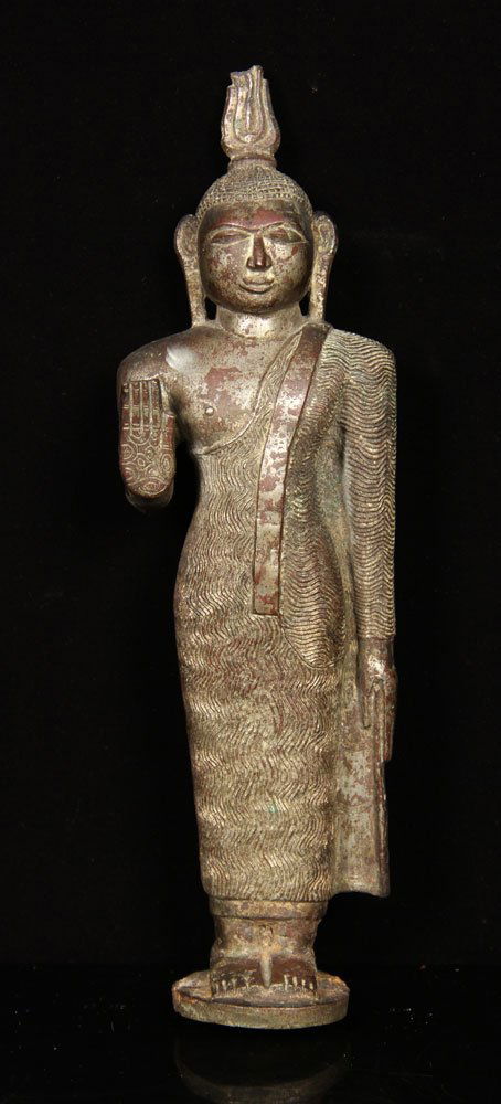 16th/17th C. Thai Solid Bronze Deity (1 of 4)