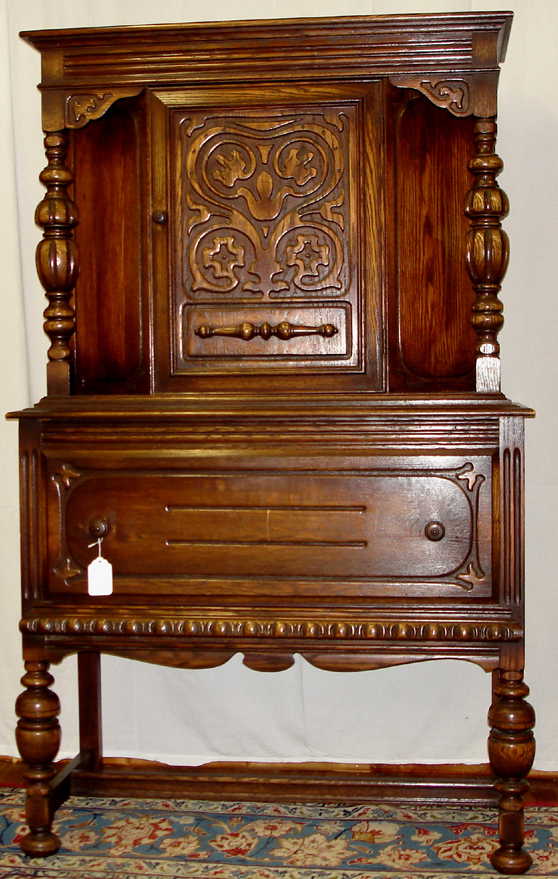 28 JACOBEAN STYLE HUTCH