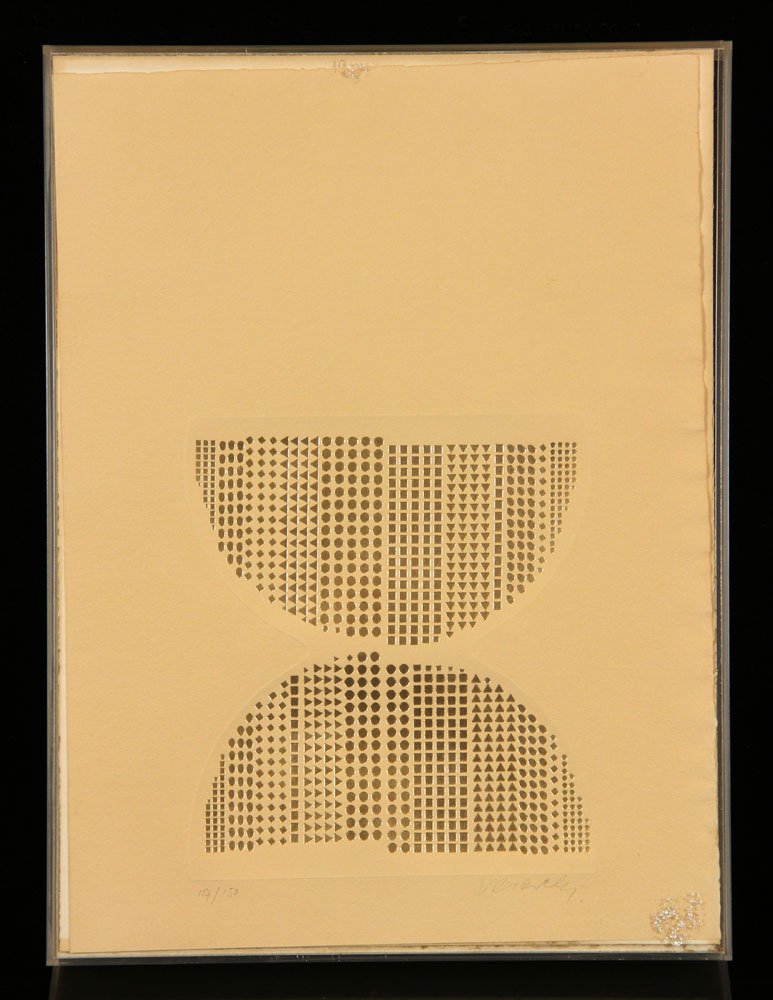 Vasarely, Abstract, Print (1 of 5)