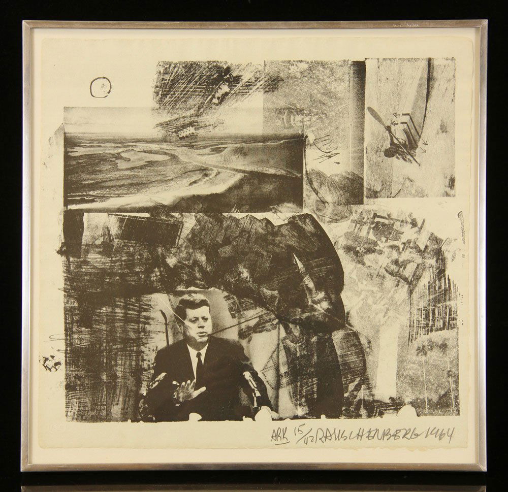 Rauschenberg, "Ark," Lithograph (1 of 7)