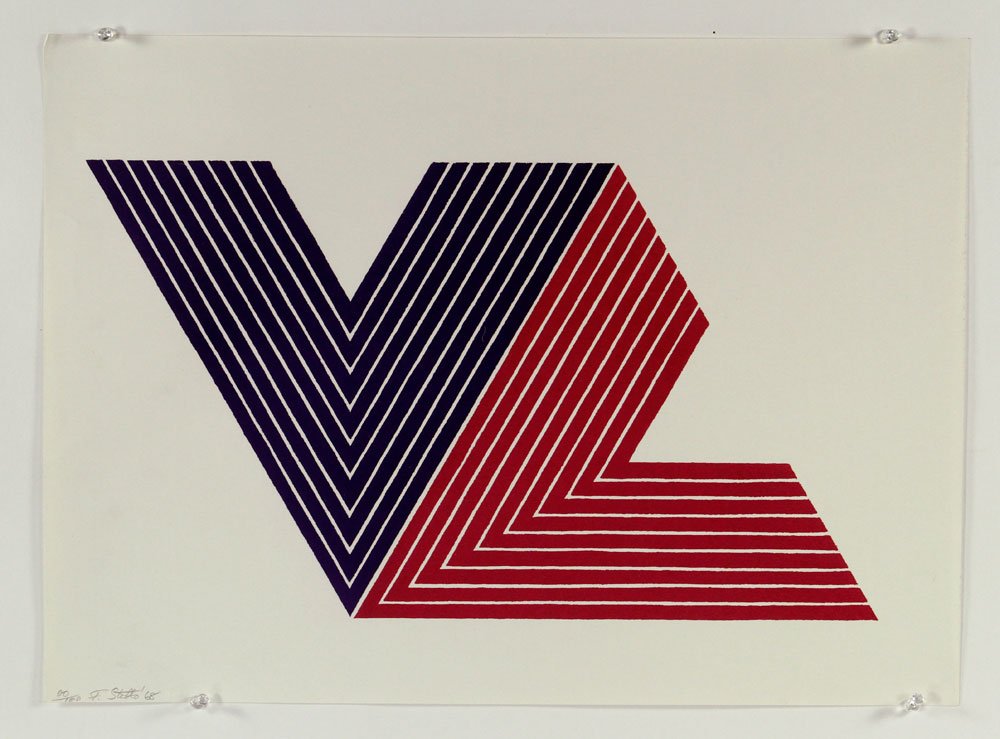 Stella, Purple & Rose Vs, Lithograph (1 of 4)