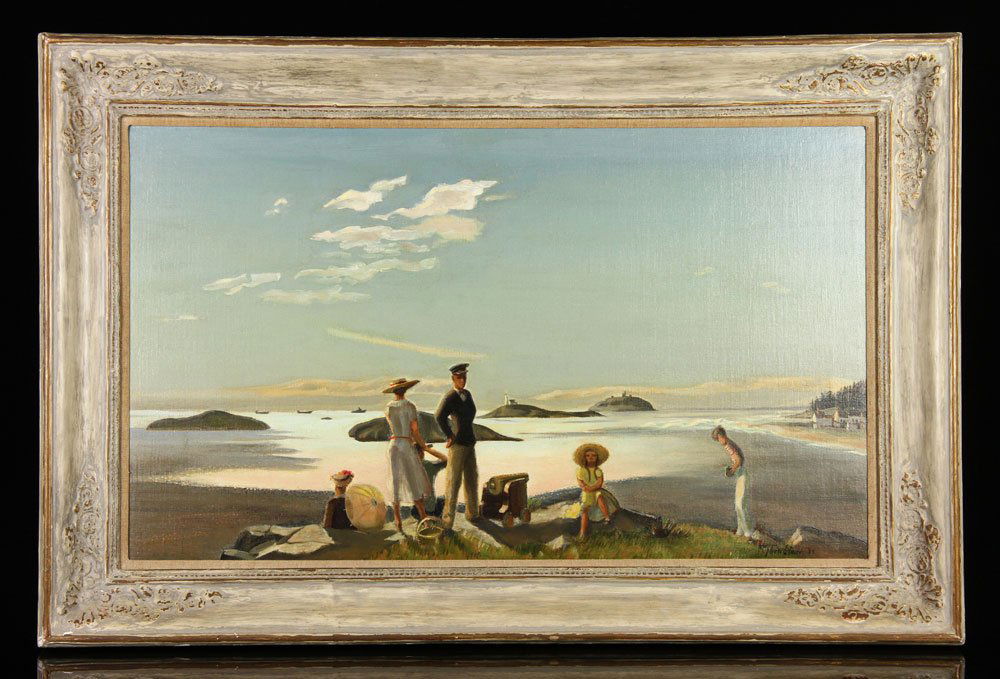 Etnier, "On Gilbert Head," O/C (1 of 10)