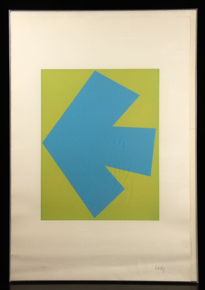 Kelly, Abstract, Lithograph (1 of 6)