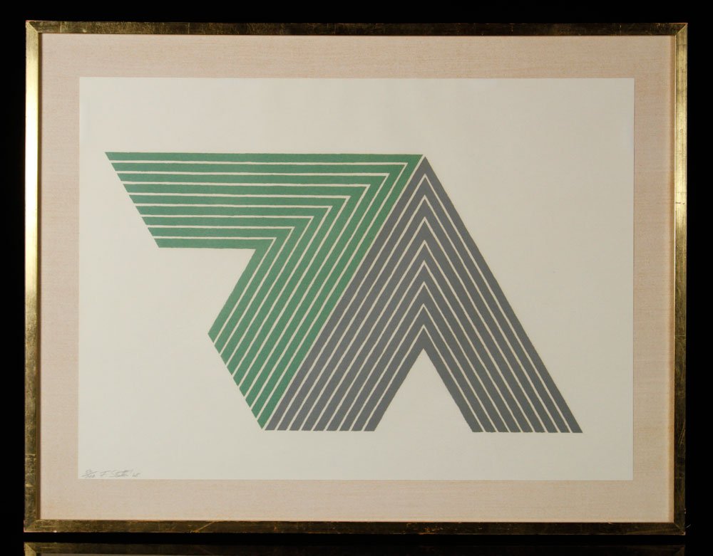 Stella, Green & Grey Vs, Lithograph (1 of 4)