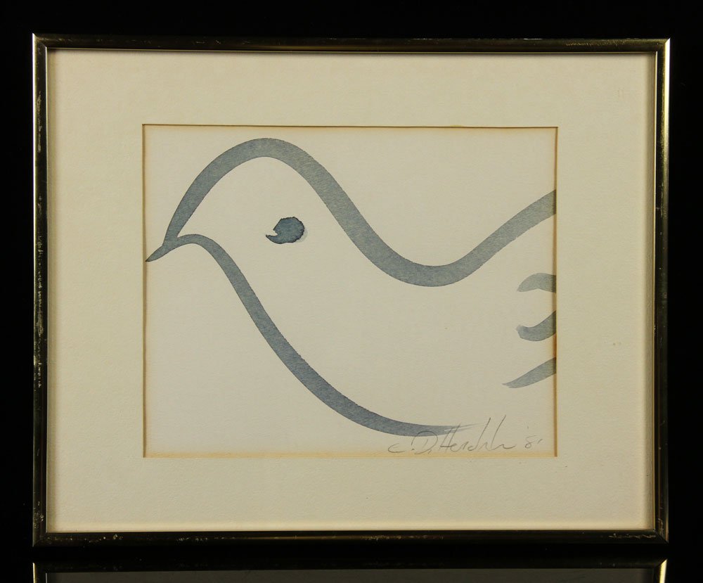 Herschler, "Dove," W/C (1 of 4)