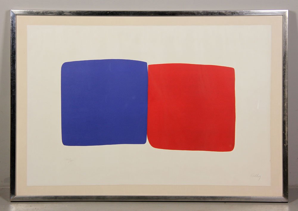 Kelly, Abstract, Lithograph (1 of 5)