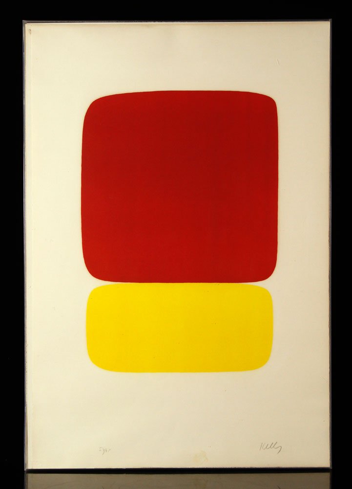 Kelly, Abstract, Lithograph (1 of 5)