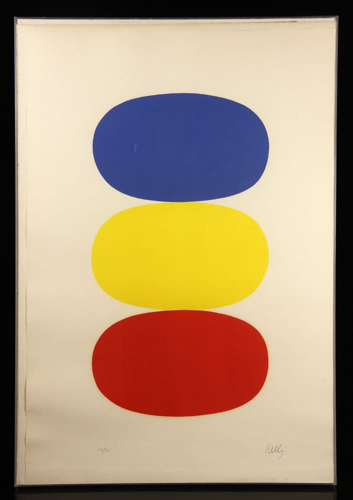 Kelly, Abstract, Lithograph (1 of 5)