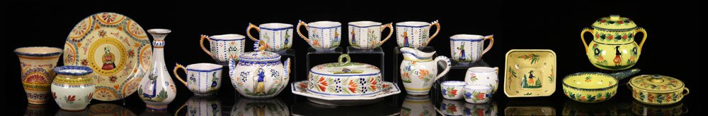 Lot of Quimper Pottery (1 of 9)