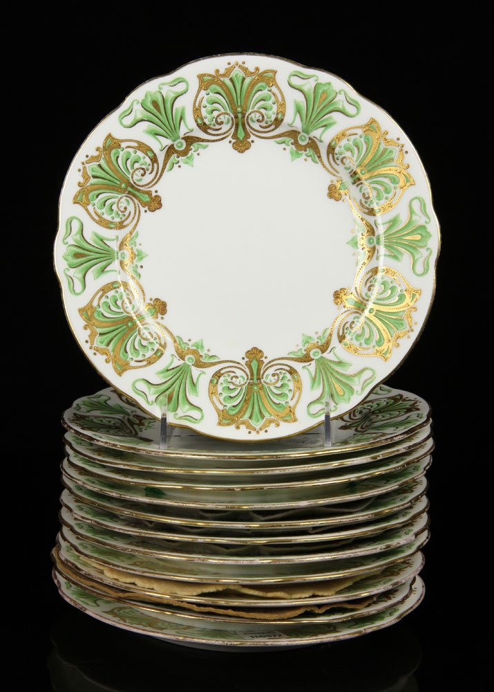 Group of 12 Coalport Plates (1 of 4)