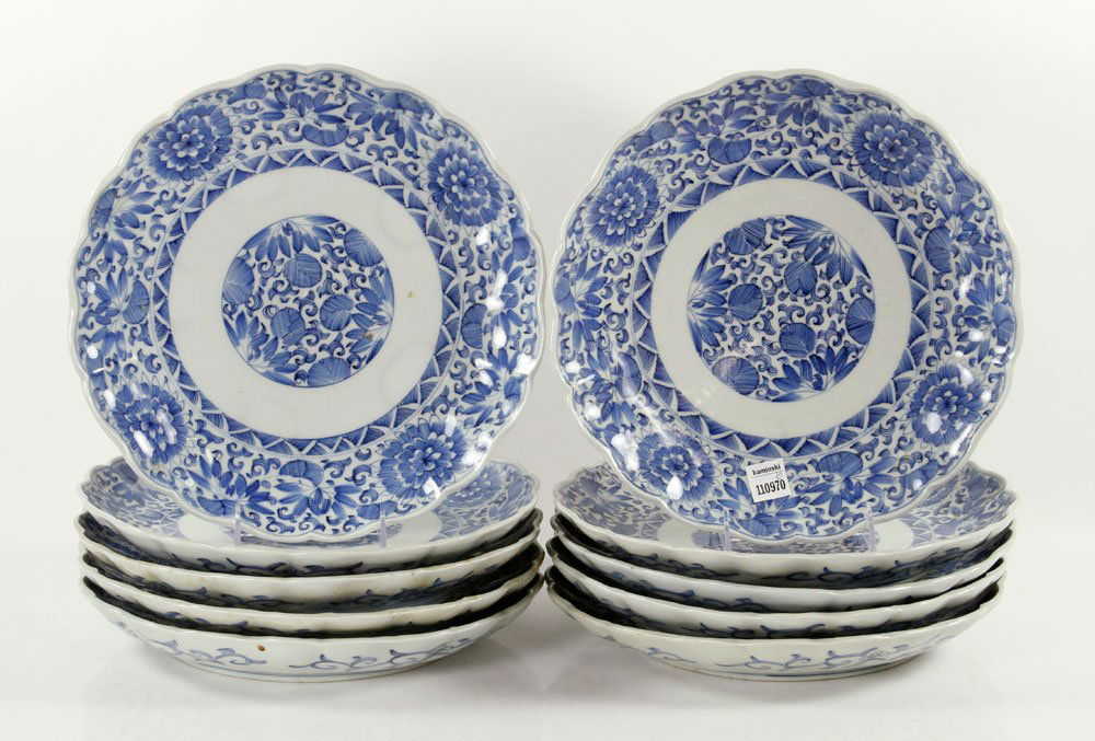 Group of 10 Imari Plates (1 of 4)