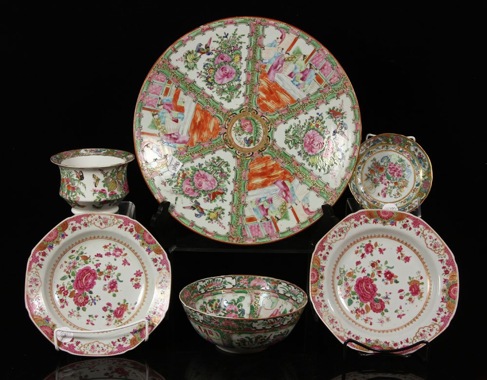 Lot of 6 Assorted Chinese Dinnerware (1 of 4)