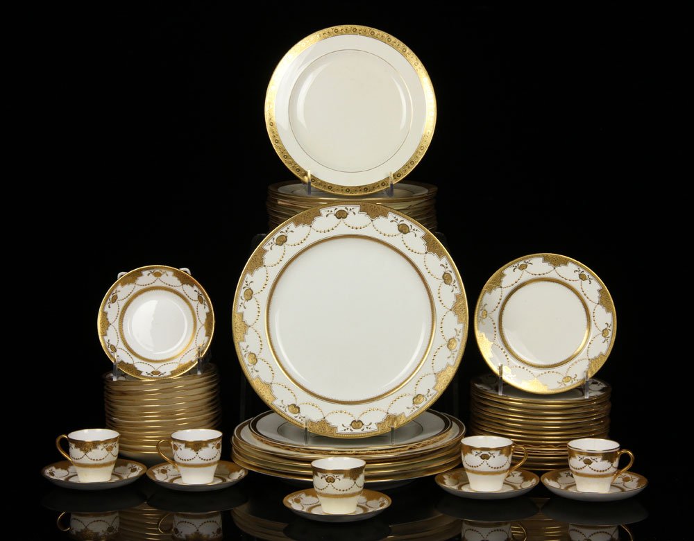 Large Lot of English Minton Dinnerware (1 of 5)