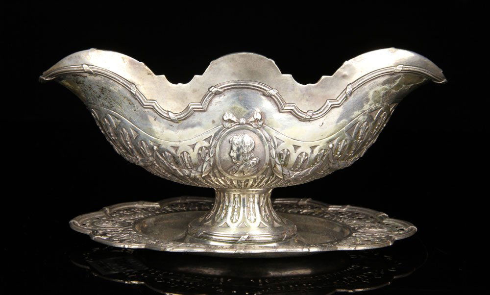 French Silver Gravy Boat (1 of 5)