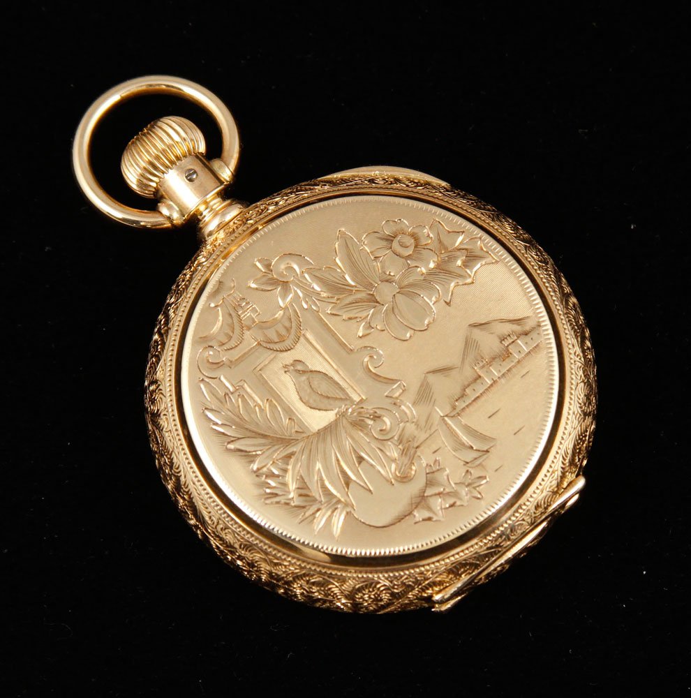 14K Gold Elgin Hunter Case Watch (1 of 4)