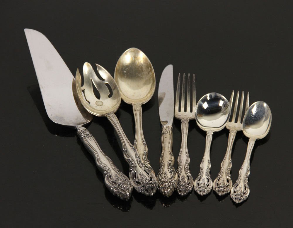 Set of Gorham Sterling Silver Flatware (1 of 6)