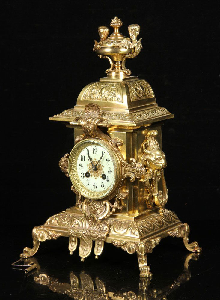 French Brass Clock (1 of 5)