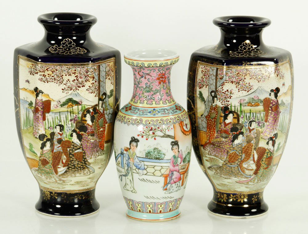 3 Asian Porcelain Items (1 of 4)