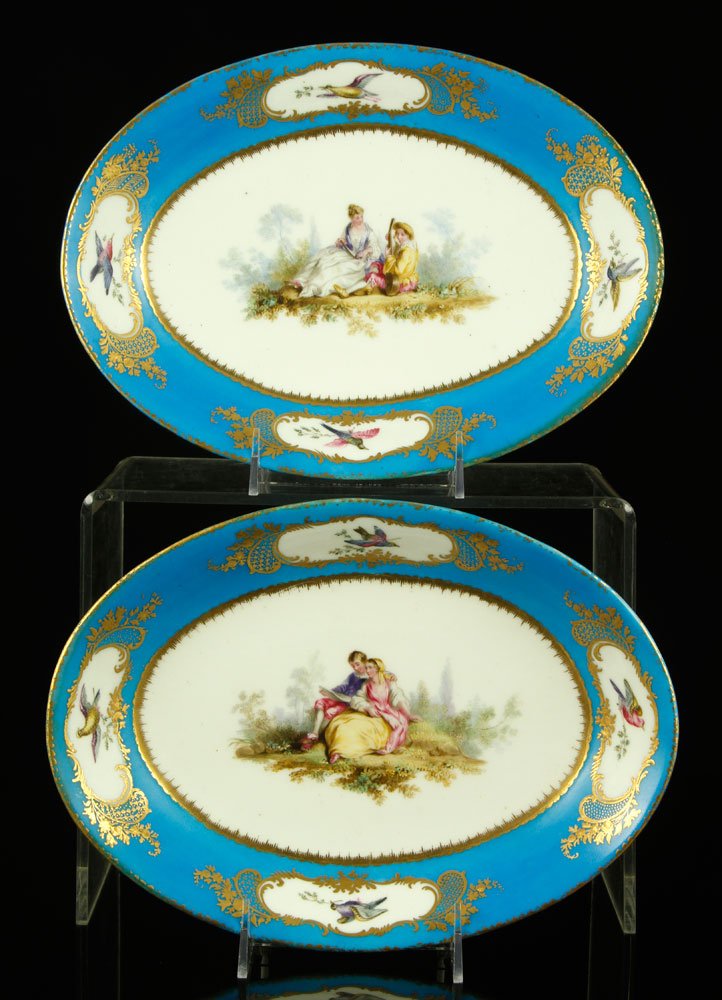 Pr. Sevres Footed Bowls (1 of 5)