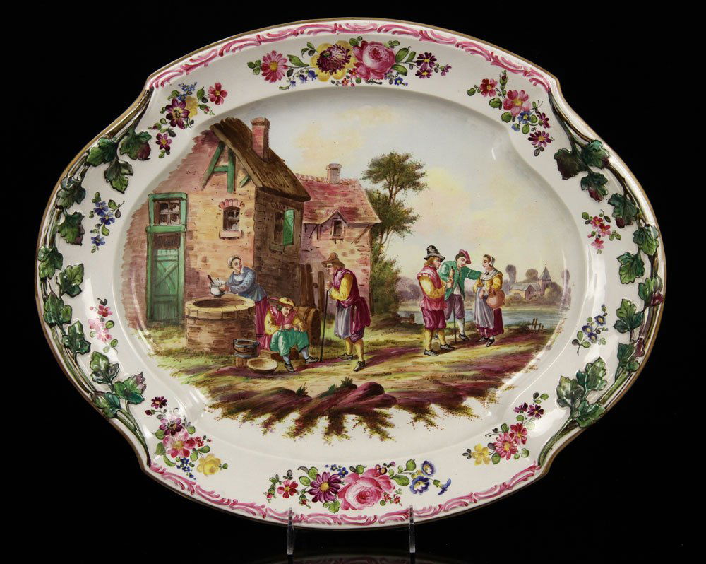 French Pottery Platter (1 of 5)