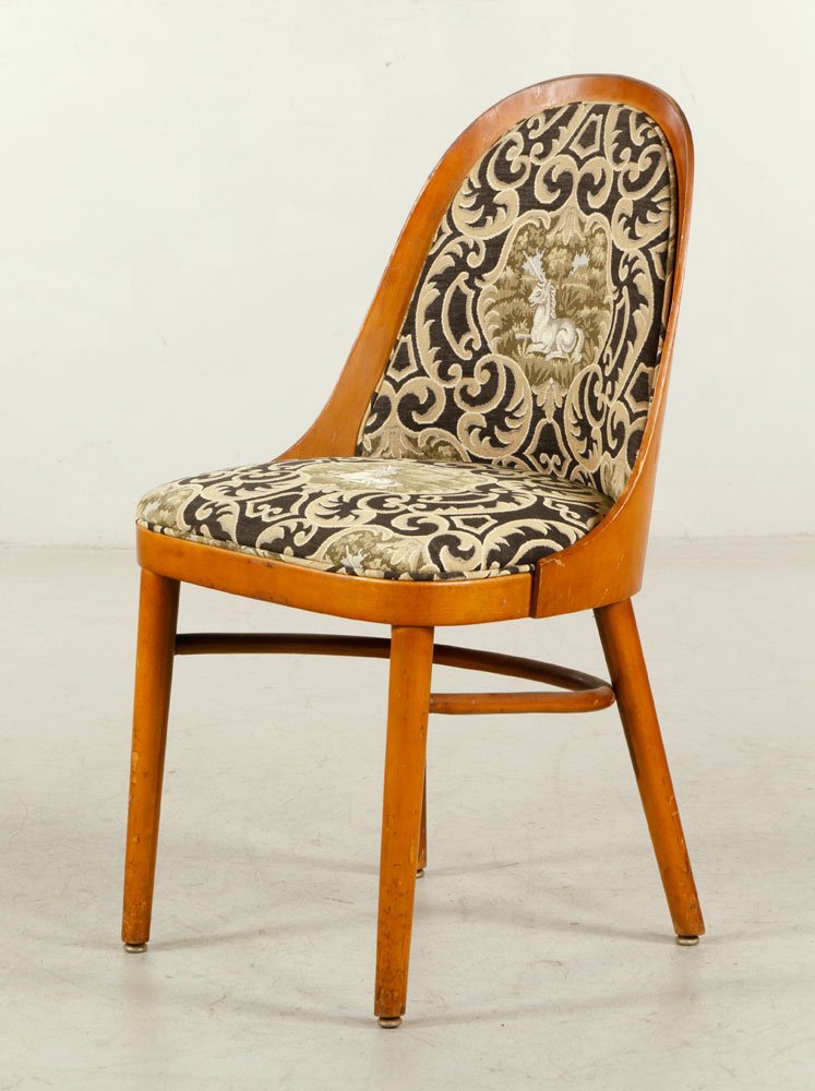 Biedermeier Style Chair: Biedermeier style side chair. Provenance: from a California estate.