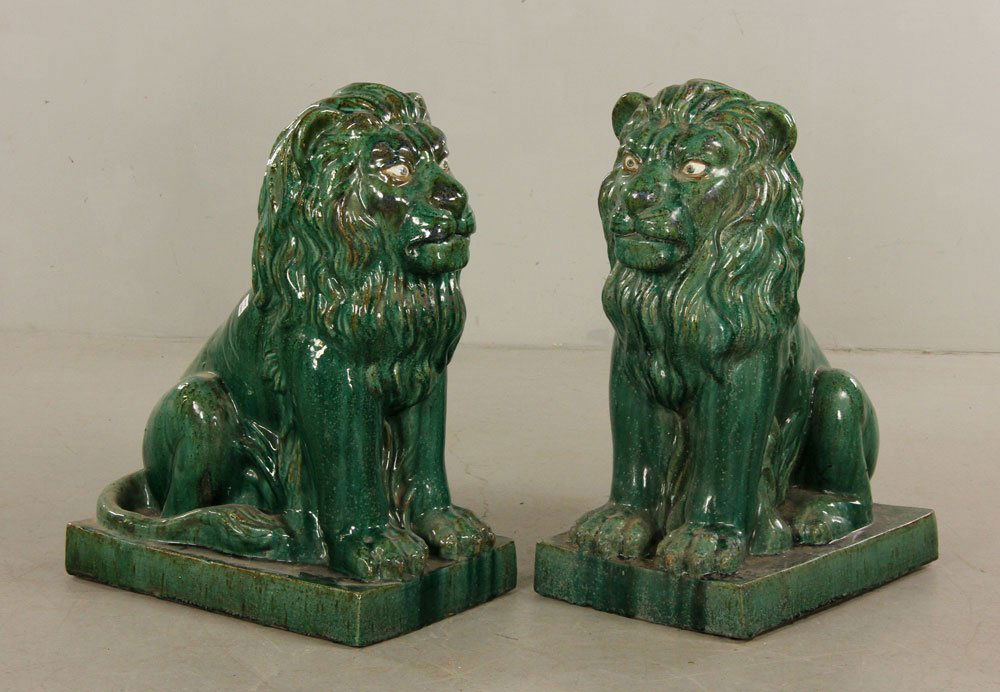Pr. Large Lion Sculptures (1 of 4)
