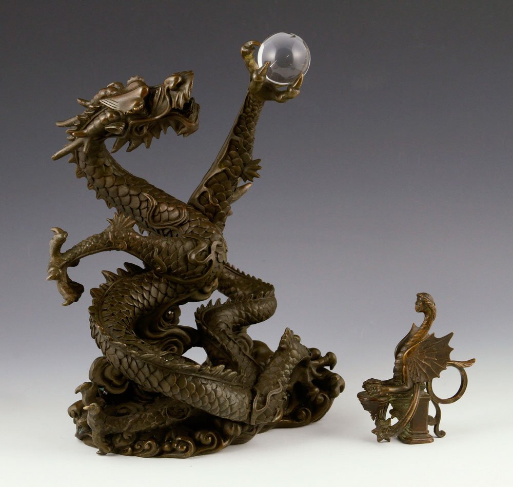 Japanese Bronze Dragon (1 of 4)