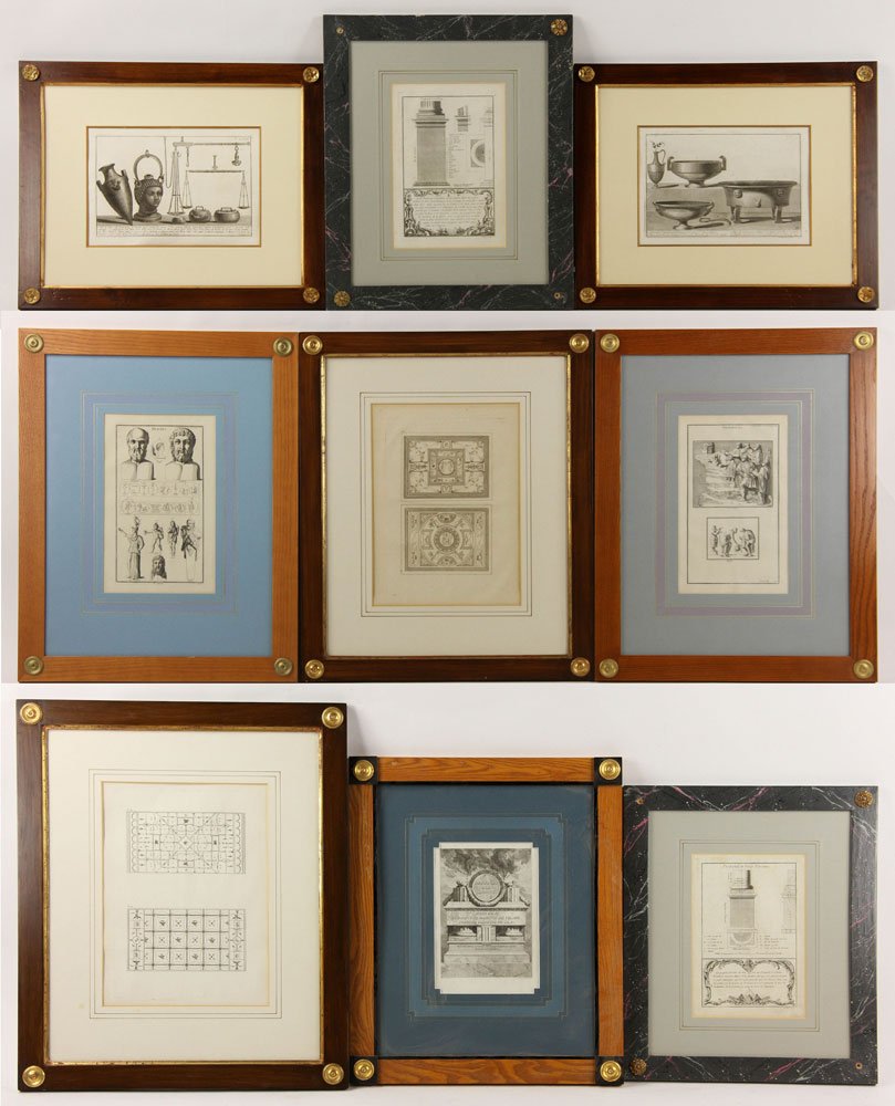 Nine 19th C. Engravings (1 of 10)